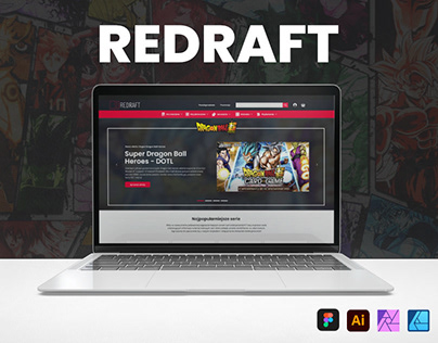 Redraft | Website &Logo | Trading cards