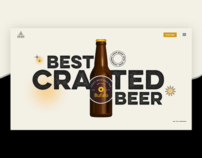 Beer / Brewery E-Commerce Website UI/UX Design