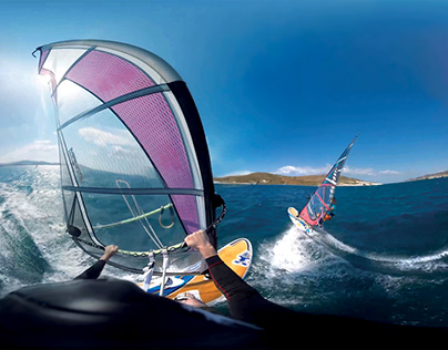 Windsurfing 360° Video