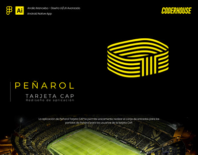 Rediseño Peñarol App - Diseño UI/UX - CODERHOUSE
