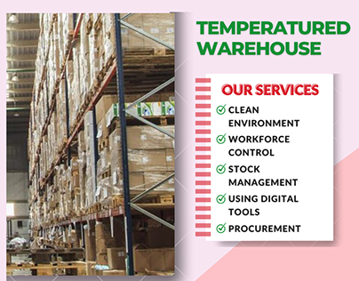 we provide a temperature controlled warehouse