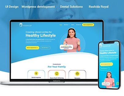 Dental Website UI/UX design