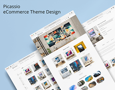 Project thumbnail - Picassio - eCommerce Theme Design