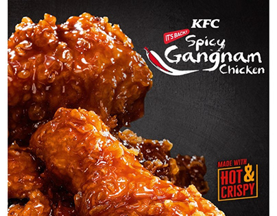 KFC Spicy Gangnam Chicken