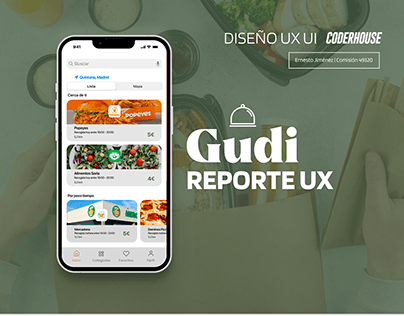 GUDI - REPORTE UX - PROYECTO CODERHOUSE