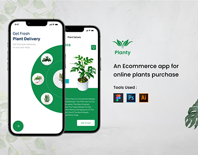 Planty- An Ecommerce app for online plant purchase