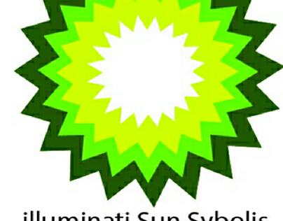illustration logo illuminati Sun Sybolis