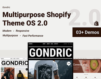 Gondric - Shopify E-commerce Theme