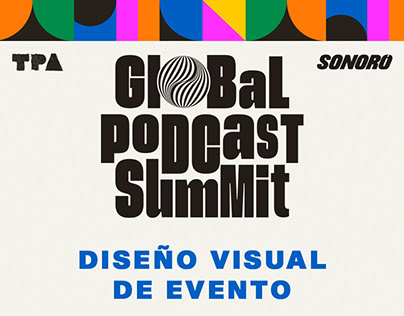 DISEÑO DE EVENTO - Global Podcast Summit 2023