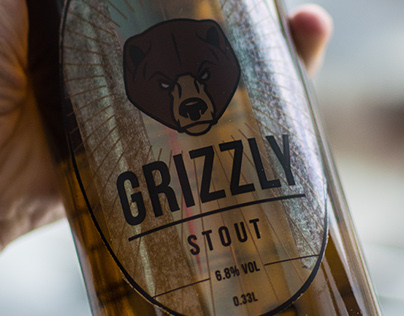 GRIZZLY stout beer