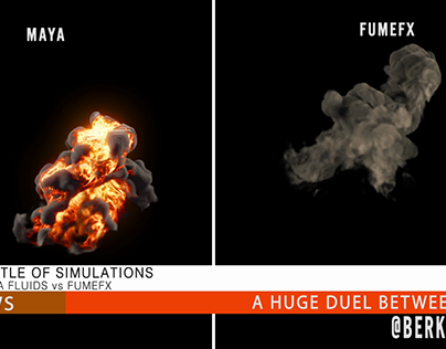 Maya Fluids vs FumeFX