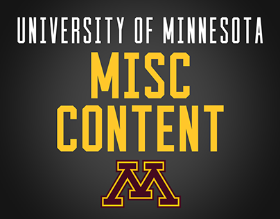 University of Minnesota Miscellaneous Content