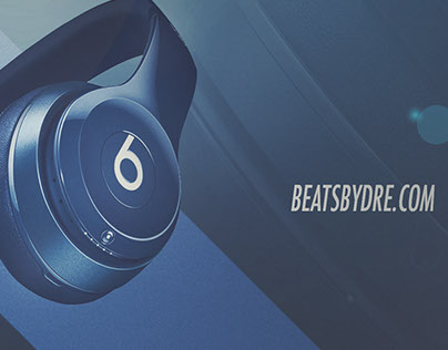 Beats-Solo 2 Blue Advertising