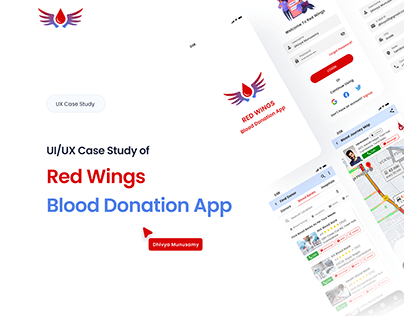 Red Wings - Blood Donation App