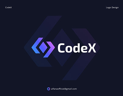 CodeX Blockchain - Logo Brand Identity Design