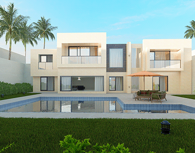 Villa Backyard Dubai(D5 Real Time Animation)