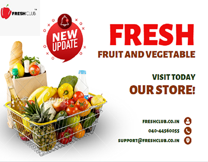 Get Fresh Fruits and Vegetable - Fresh Club