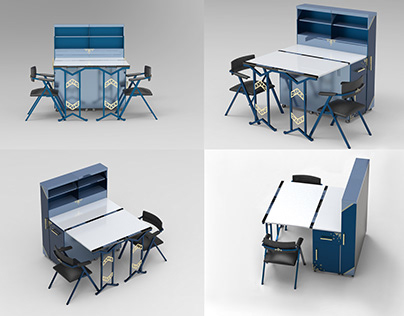 multifunctional workstation for engineering drawing