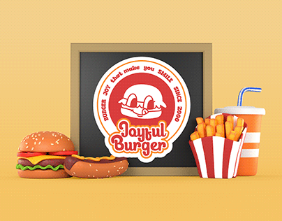 Joyful Burger 歡樂漢堡 Cis設計