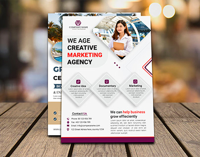 Agency business flyer Template