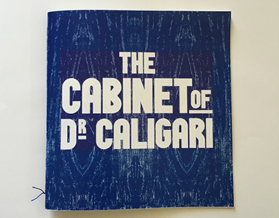 The Cabinet of Dr. Caligari — Blue illustration