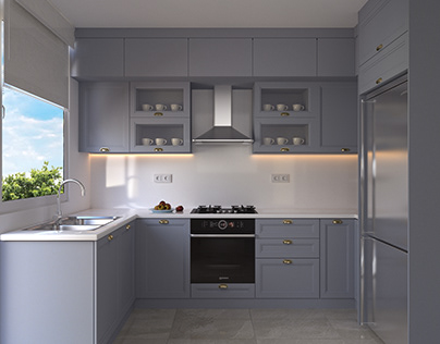 M.G House Kitchen Design - Fenerbahçe