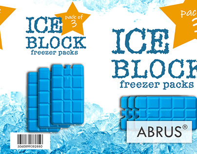 Ice block fleece design