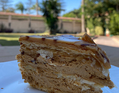 French napoleon pastry