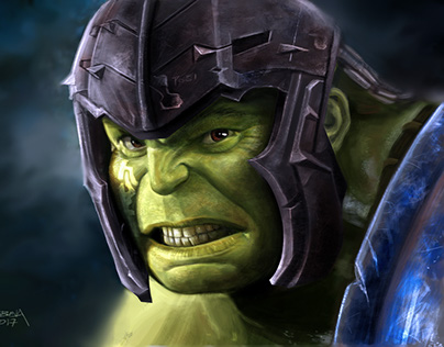 The Hulk - Digital Painting