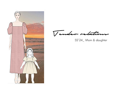 Mom&Daughter SS`24 Fashion collection