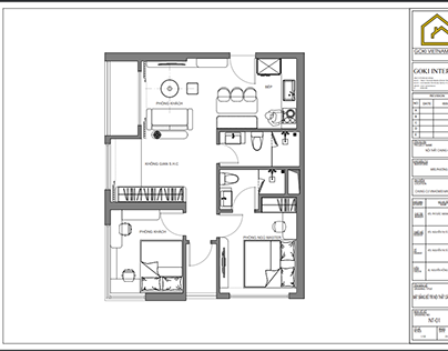 Thiết kế nội thất chung cư Masteri