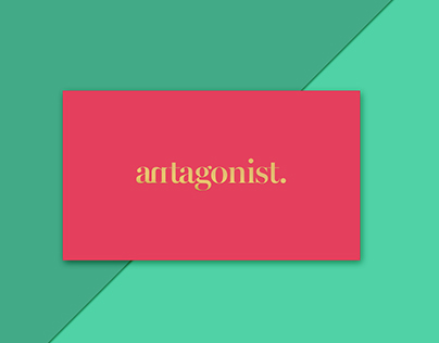 Antagonist | Branding