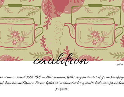 couldron ( A print collection on kettles)