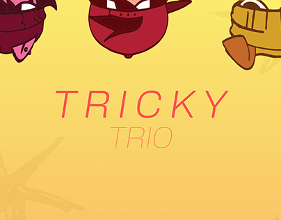Tricky Trio - Skateboard Designs