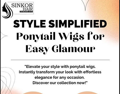 Style Simplified: Ponytail Wigs for Easy Glamour
