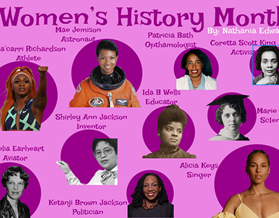 Women's History Month-Nathania Edwards