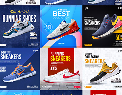 Nike | Shoes Social Media Banner Design