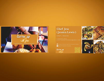 Chef / Catering Business Card Design
