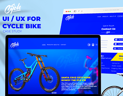 WEB SITE FRO ( cycle ) - Web Design - UI / UX DESIGN