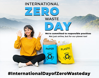 AHS Crousal post for International Zero Waste Day