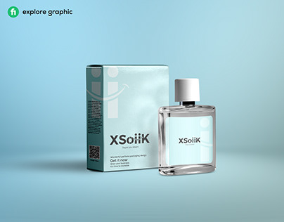 Perfume Package Design I Xsoiik Branding Mockup