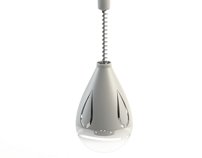 Air cleaning lamp (Conception for GE)