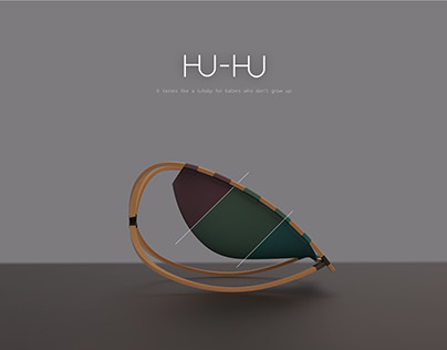 "HU-HU" rocking chair