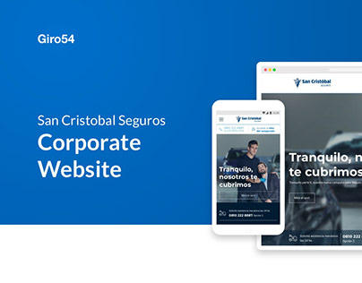 San Cristobal Seguros: Corporate Website