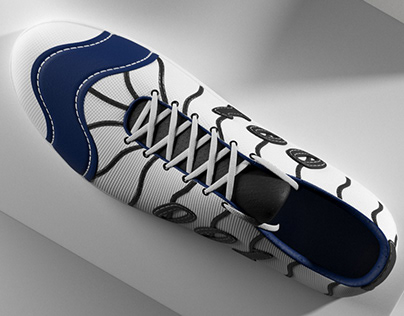 3D Rendering of Shoes