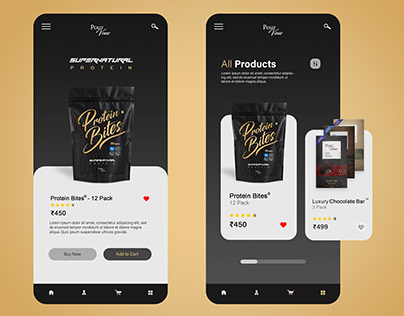 PourVous® - Shop App (UI/UX Design)