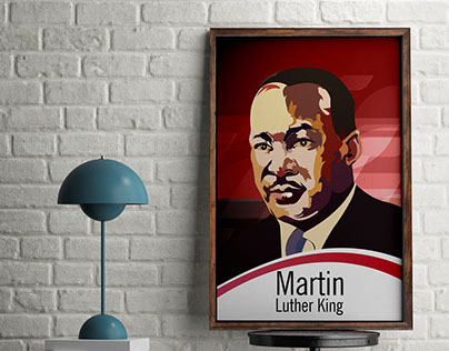 Martin Luther King - Ilustración
