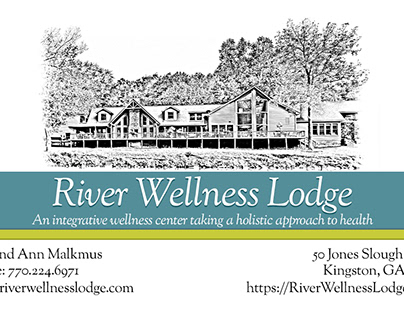 River Wellness Lodge Business Card