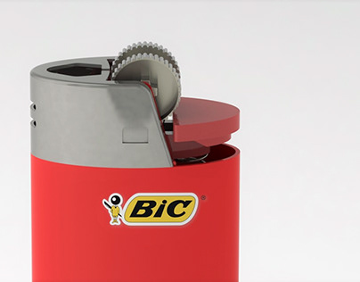 CAD - Bic Lighter