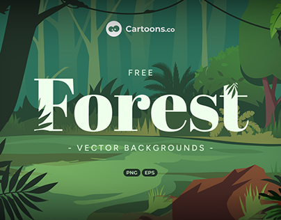 Forest Cartoon Backgrounds